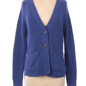 rag & bone beautiful cornflower blue cardigan